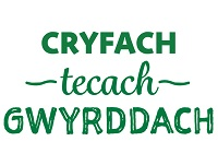 Cryfach Tecach Gwyrddach logo