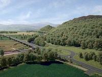 Image of artists impression of Dyfi Bridge Image of artists impression of Dyfi Bridge