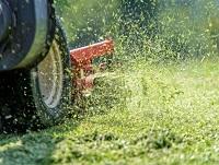 Image of grass cutting