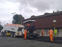 Image of road resurfacing