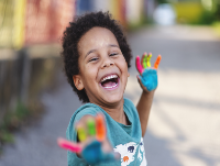 Image of happy child Image of happy child