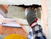 Image of loft insulation being fitted