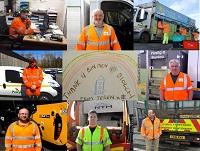 Image of the recycling crews