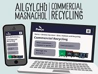 Image showing Commercial Recycling online portal