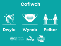 Dwylo, Wyneb, Pellter