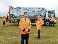Image of the new electric refuse collection vehicle