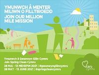 Image of the Spring Clean Cymru 2021 branding
