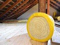 Image of loft insulation in a loft