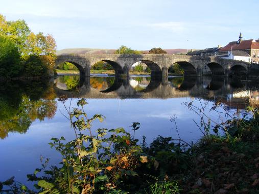 River Wye at Builth Wells
