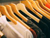 Image of clothes of clothes hangers