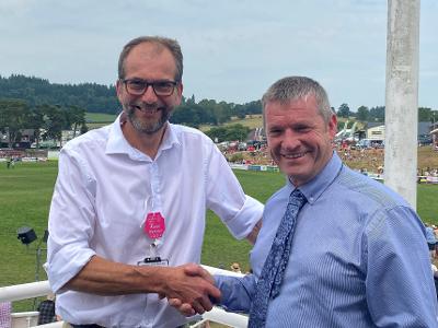 Leaders of Powys and Ceredigion County Councils