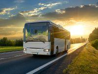 Image of a bus on a rural road