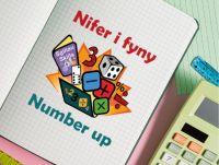 Number Up Maths Logo on a workbook