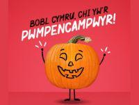 Be Mighty Recycle Pumpkin image - Welsh