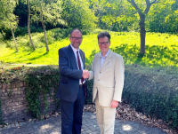 Image of Cllr James Gibson-Watt and Cllr Jake Berriman