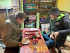 The Cross Keys community hub in Llanfyllin being used as a warm space. 
