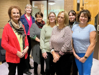 Members of Powys County Council’s Front Door Team