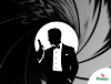 Image of a silhouette man in tuxedo holding a key