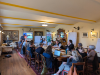 Image of delegates taking part in a workshop session at the Marches Business Resilience Coalition