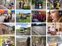 Images of council services provided by Powys County Council
