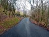 Image of a recently resurfaced rural road