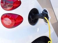 Image of an electric car being charged