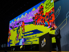 Tour de France Race Director Christian Prudhomme with the 2026 Grand Départ creative, during the route reveal event last year