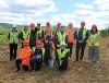 Image of Turf‑cutting ceremony for new Brynllywarch Hall School