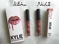 Image of real and fake make up products