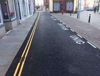 Image of resurfaced road