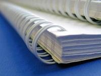 Image of a bound document