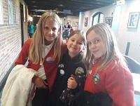 Image of Lola, Ashleigh & Ebony from Ysgol Golwg Y Cwm