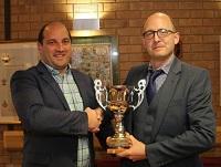 Image of the recycling trophy presentation