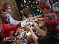 Image of Christmas dinner