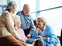 Image of a group of adults reading
