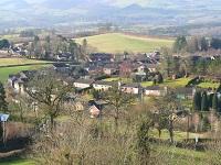 Image of countryside and houses