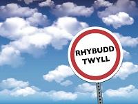 Image of an Welsh scam warning logo