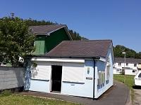 Image cynrychioli Hen siop ym Machynlleth yn cael ei throi'n swyddfa