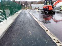 Image of new household waste recycling centre in Newtown