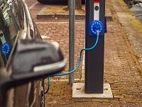 Image of an electric vehicle charging point