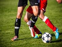 Image of two players playing football