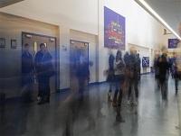 Image of pupils in a school corridor Image of pupils in a school corridor