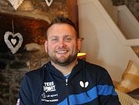 Image of Paralympian table tennis player Rob Davies MBE